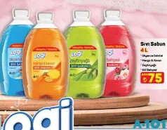 LOGİ SIVI SABUN 4 L LOGİ SIVI SABUN 4 L